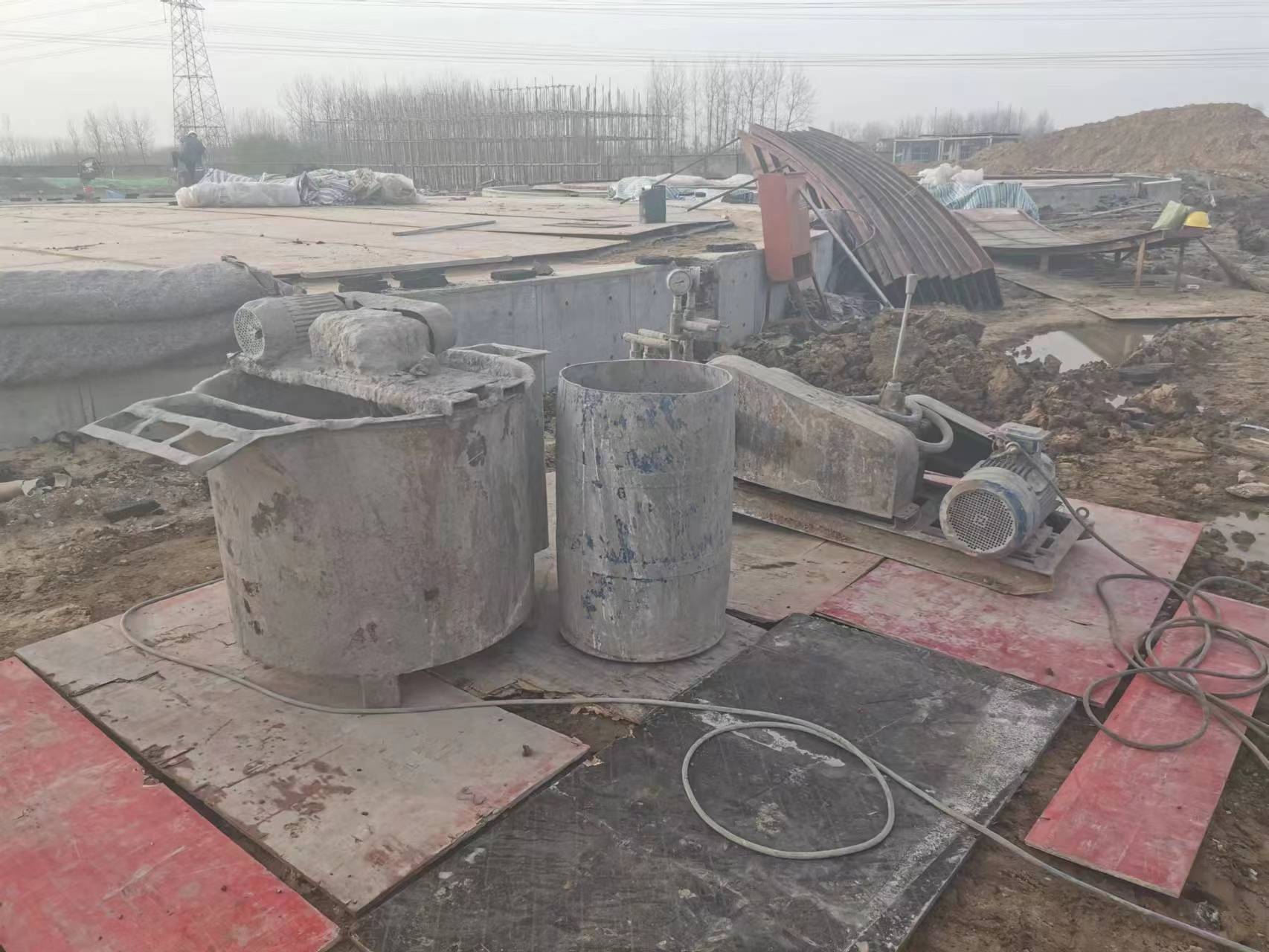 竹山设备基础注浆